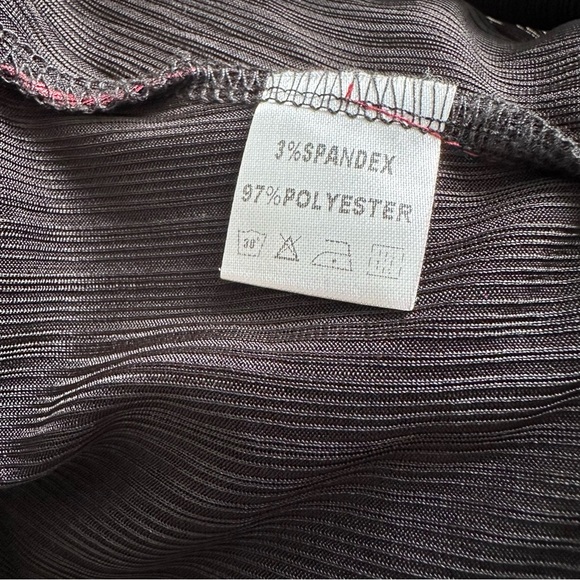 Shane Justin Runway Bodysuit SZ Large Glittery Red Curve Emphasizing NWT - Picture 3 of 6